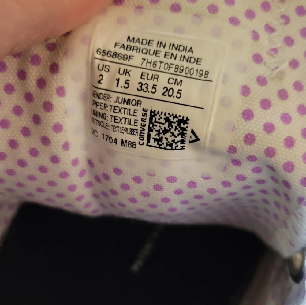 Converse All Star Junior Chuck Taylor Sneakers